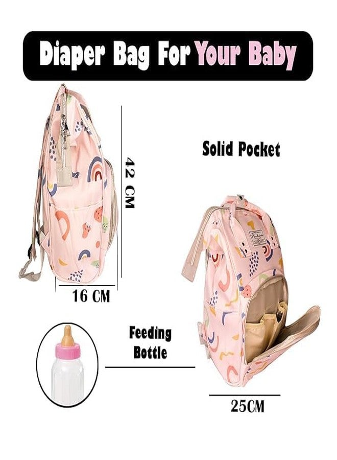 Fully Diaper Backpack for Mothers Baby Bag for Travel with Multi Compartments Hospital Bag for Mothers Maternity Backpack Pack of 1 (M2) - Image 2