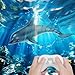 GearRoot Remote Control Dolphin Toys for Kids 24G High Simulation Oceanic RC Dolphins Fish Toys for Swimming Pool Bathroom 2x600mAh RC Boat Water Toys Great for 6 Year olds Boys Girls Kids Gray - Image 2