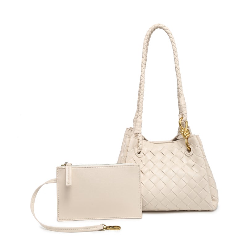 Straw Woven Bag Single Shoulder Parachute Bag 2025 Fashion Versatile Crossbody Bag Retro Tote Bag Cross Handmade Woven Bag - Image 3