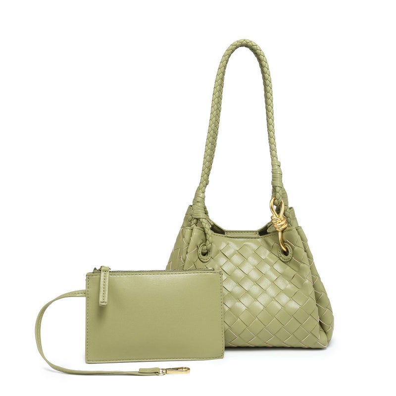 Straw Woven Bag Single Shoulder Parachute Bag 2025 Fashion Versatile Crossbody Bag Retro Tote Bag Cross Handmade Woven Bag - Image 5