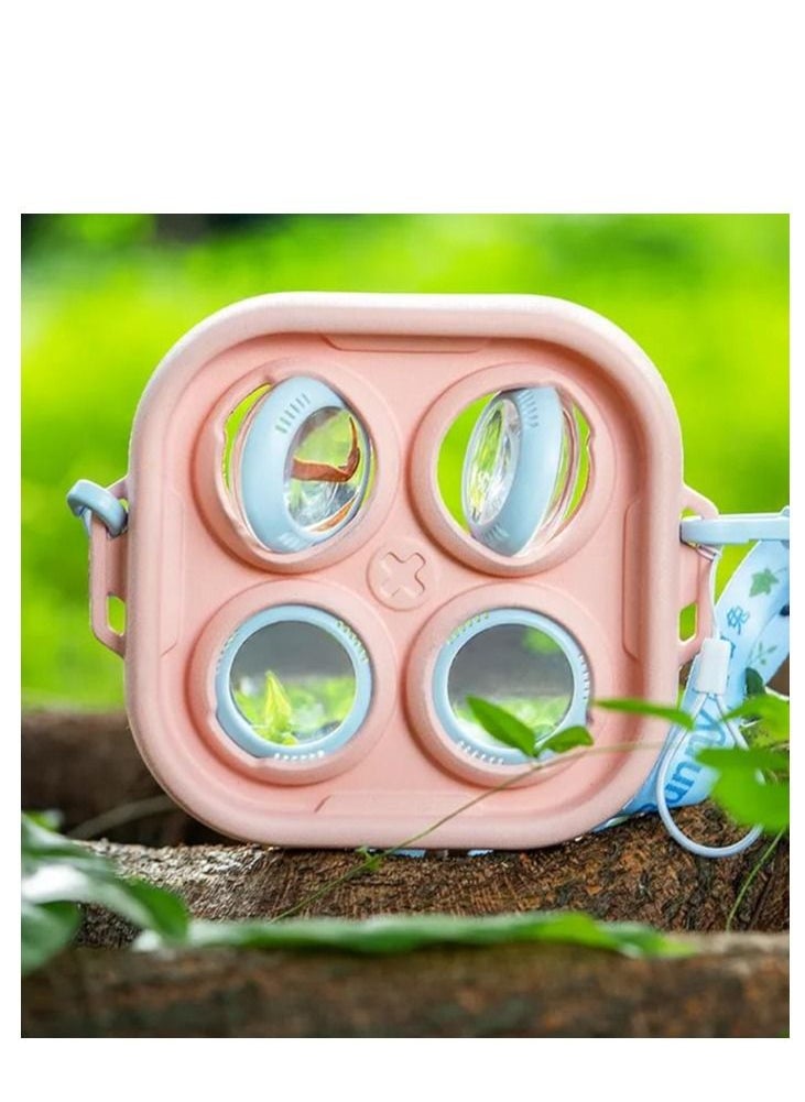 Y&D Kids Explorer Kit Nature Exploration Toy Outdoor Adventure Kit For Boys Girls,Bug Catching Pack, Magnifying Glass, Kaleidoscope  Children's Gift  - Image 1