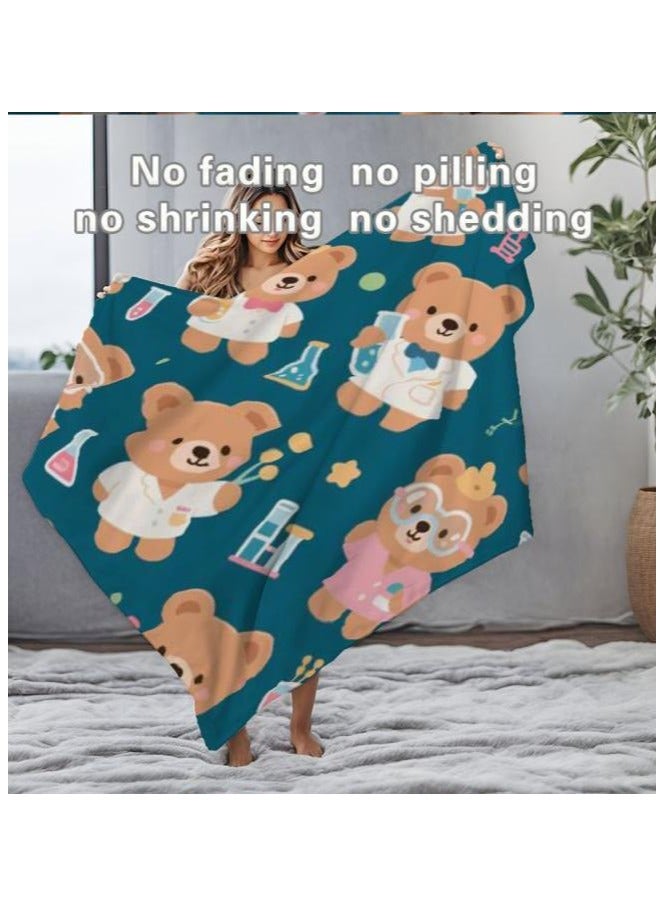 general Children's or student cartoon flannel thin blanket (warm and comfortable, suitable for sleep, games) 100cm*150cm - Image 3