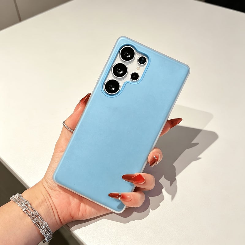 Phone Case For Xiaomi Redmi 13C 5G Built In Screen Protector 2 In 1 Shockproof Slim Dual Layer Case Light Blue - Image 5