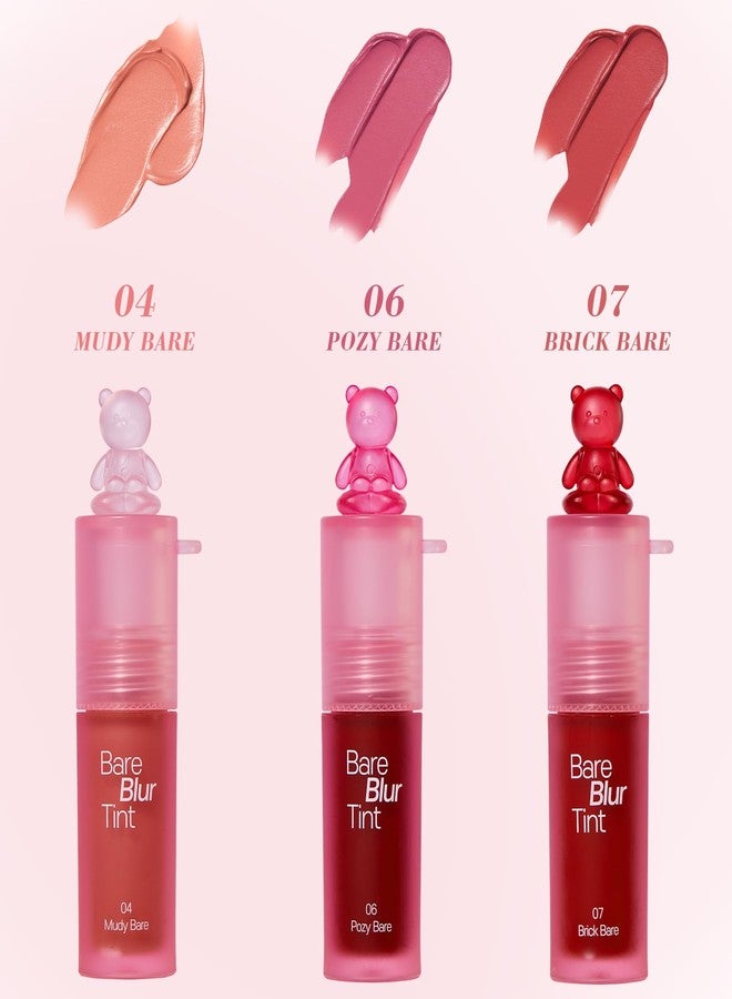PASSIONCAT Lip Stain, 2-in-1 Matte Lip Stain & Cheek Tint - Pillowy Soft, Long-Lasting, Blurring Effect, Transfer-Resistant, Cream-to-Powder Formula (06# POZY BARE) - Image 4