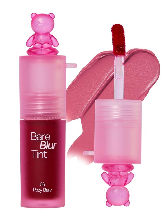 PASSIONCAT Lip Stain, 2-in-1 Matte Lip Stain & Cheek Tint - Pillowy Soft, Long-Lasting, Blurring Effect, Transfer-Resistant, Cream-to-Powder Formula (06# POZY BARE) - Image 1