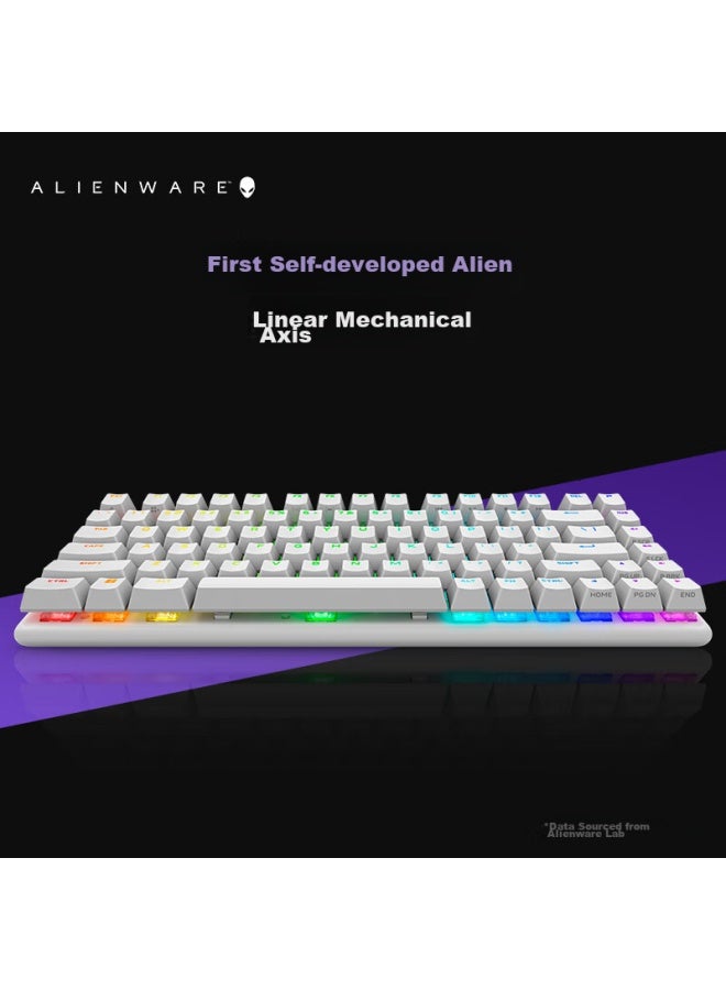 Alienware Pro Professional Edition Three-mode Wireless Compact Tkl Gaming Mechanical Keyboard For Home And E-sports, Long Battery Life, Hot-swappable, Black - Image 3