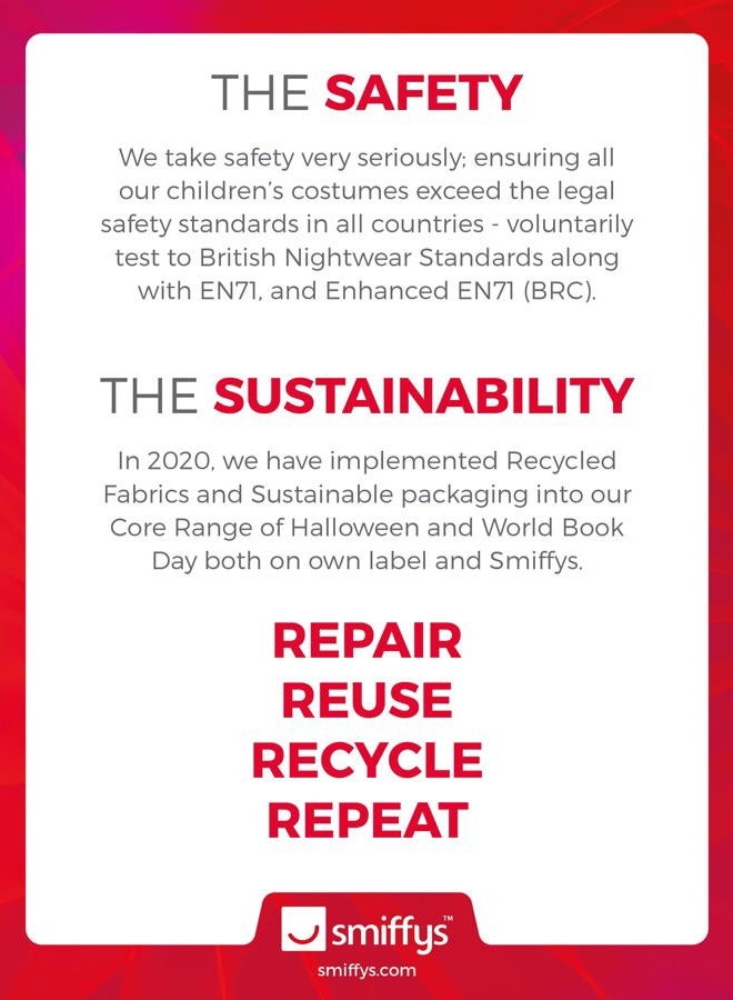 Smiffys Partyrama Wig, 12 inch - Image 3