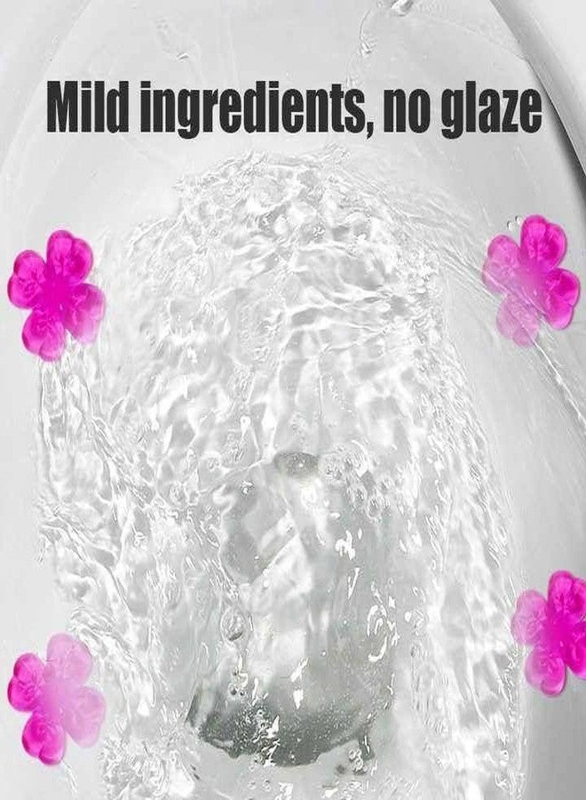 GERIX جل تنظيف المرحاض من جيريكس، برائحة الزهور، منظف للحمام، معطر للمرحاض، معطر جو لإزالة الروائح الكريهة، عبوات إعادة تعبئة تدوم طويلاً، جل متعدد الألوان، عبوة من قطعة واحدة - Image 3