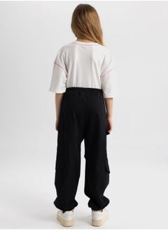 DeFacto Girl Parachute Cotton Cargo Pants  - Image 2