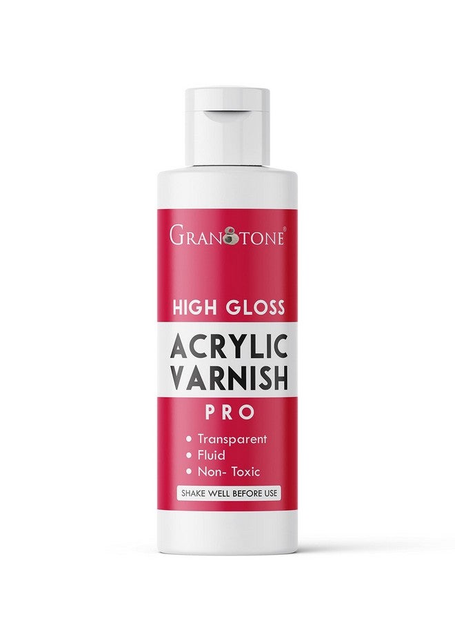 Granotone ورنيش فنان أكريليك غير مصفر وغير سام (100 مل لمعان عالي) - Image 1