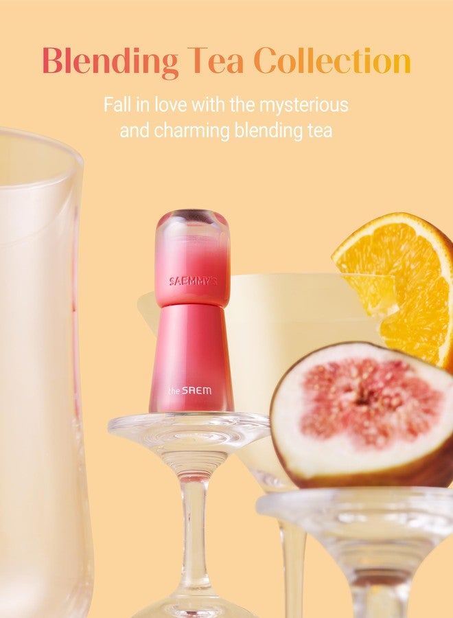 THESAEM Saemmy's Ade Shot Tint - Korean Lip Tint, Water Gel Lip Stain with Plump Glowy Moisturizing Finish, Buildable Radiant Gloss, Long-Lasting Comfort, 0.1 fl.oz. (07 Orange Ceylon) - Image 3