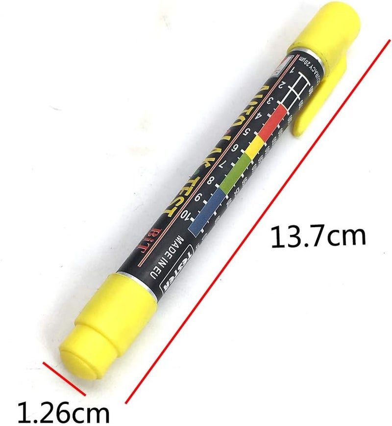 Pen-Type Car Paint Thickness Guage, Crash Check Car Coating Film Paint Thickness Meter Magnetic Tip Damage Detector, Verifying The Car Thickness of Paint(Size:1pc) - Image 2