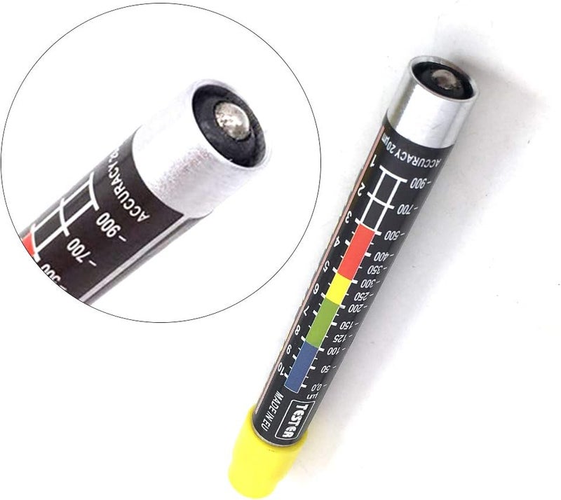 Pen-Type Car Paint Thickness Guage, Crash Check Car Coating Film Paint Thickness Meter Magnetic Tip Damage Detector, Verifying The Car Thickness of Paint(Size:1pc) - Image 4