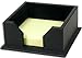 Dacasso Black 3" x 3" Leather Note Holder - Image 2