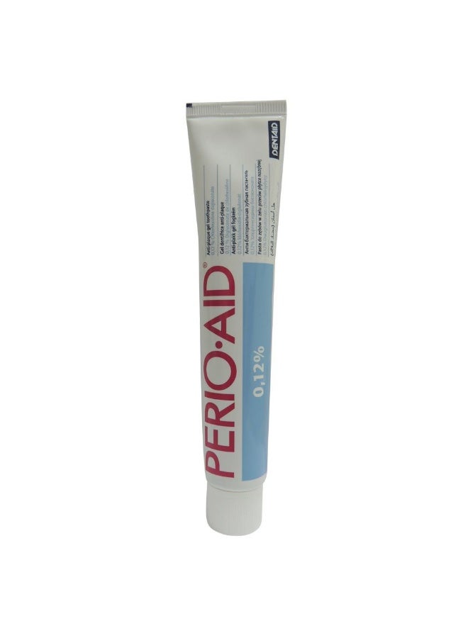 PerioAid Perio Aid 0.12% Anti Plaque Gel Toothpaste 75 ML - Image 3