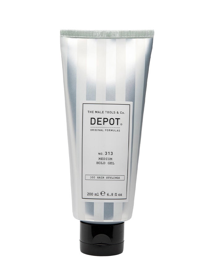 Depot جل شعر بتمسك متوسط - يوفر تمسك مرن مع لمعان طبيعي، رائع لتصفيف الشعر اليومي (200 مل) - Image 1