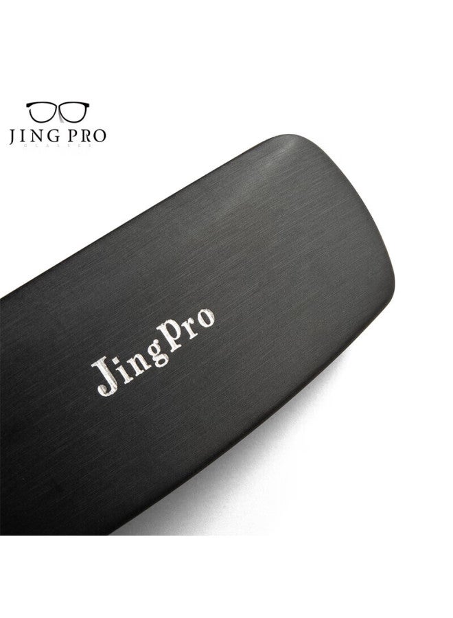 Mirror State Jingbang Myopia Gl Case, Portable, Crush-resistant, Original Storage Box, Black, Uni, Comes With One High-quality Lens Cloth - Image 2