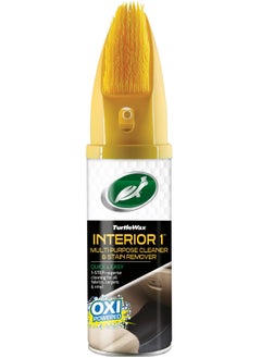 TurtleWax Interior 1 Multi Purpose Car Seat Cleaning Spray For Stain & Odor Removal With Brush  - Image 1
