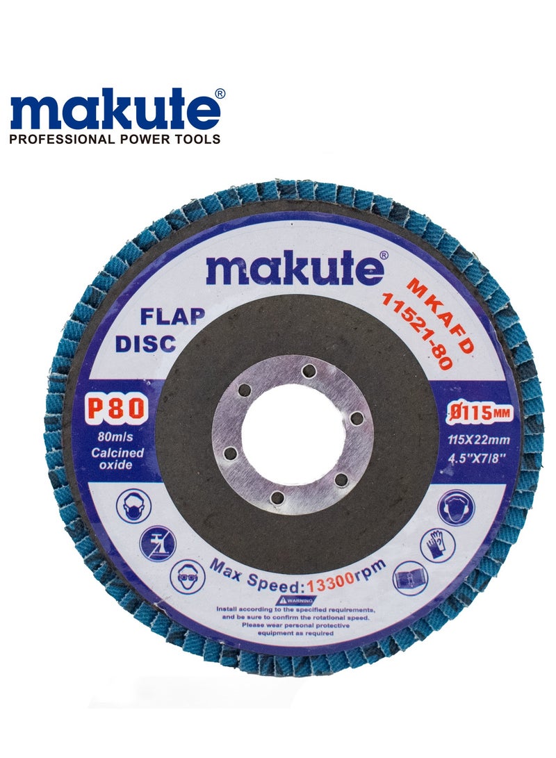 makute Gringding Disk 115mm, 80 , Blue - Image 1