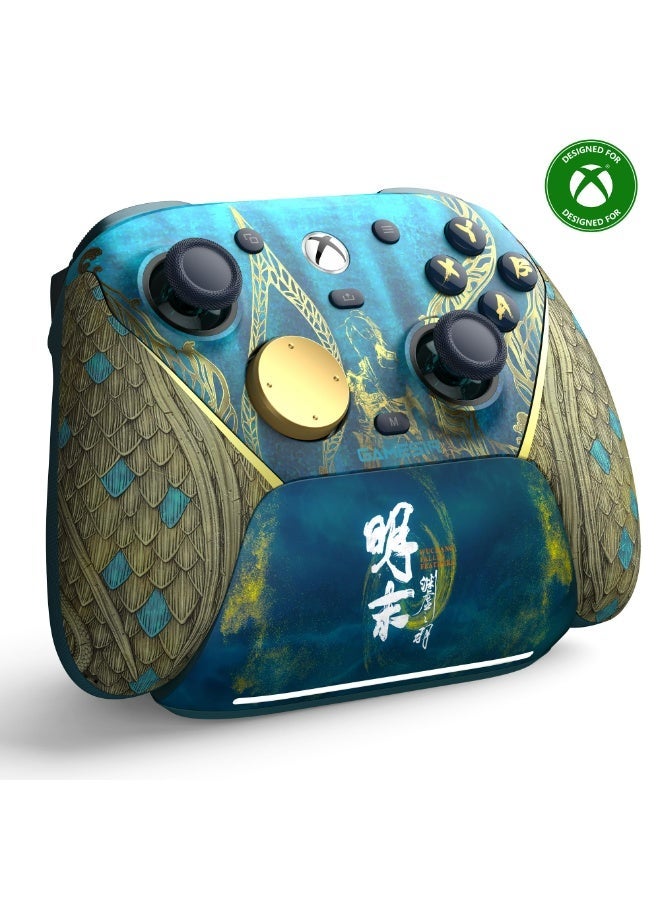 جيم سير وحدة تحكم الألعاب اللاسلكية GameSir G7 Pro لأجهزة Xbox Series X|S و Xbox One والكمبيوتر الشخصي وأجهزة Android، مزودة بمقبس صوت 3.5 ملم، ومحفزات تناظرية بتقنية تأثير هول، وعصي تحكم TMR، ومعدل استجابة 1000 هرتز. 【Wuchan: Fallen Feathers Edition】 - Image 2