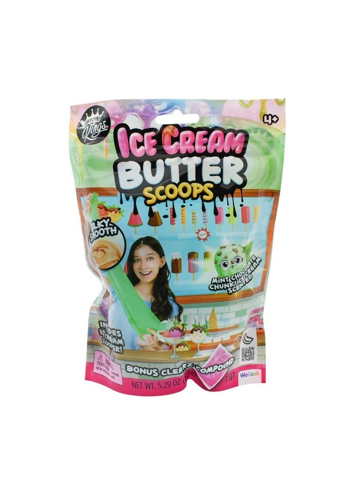 COMPOUND Kings COMPOUND KINGS ICE CREAM BUTTER SCOOPS BAG - SCENTED MINT CHOCOLATE CHUNK 