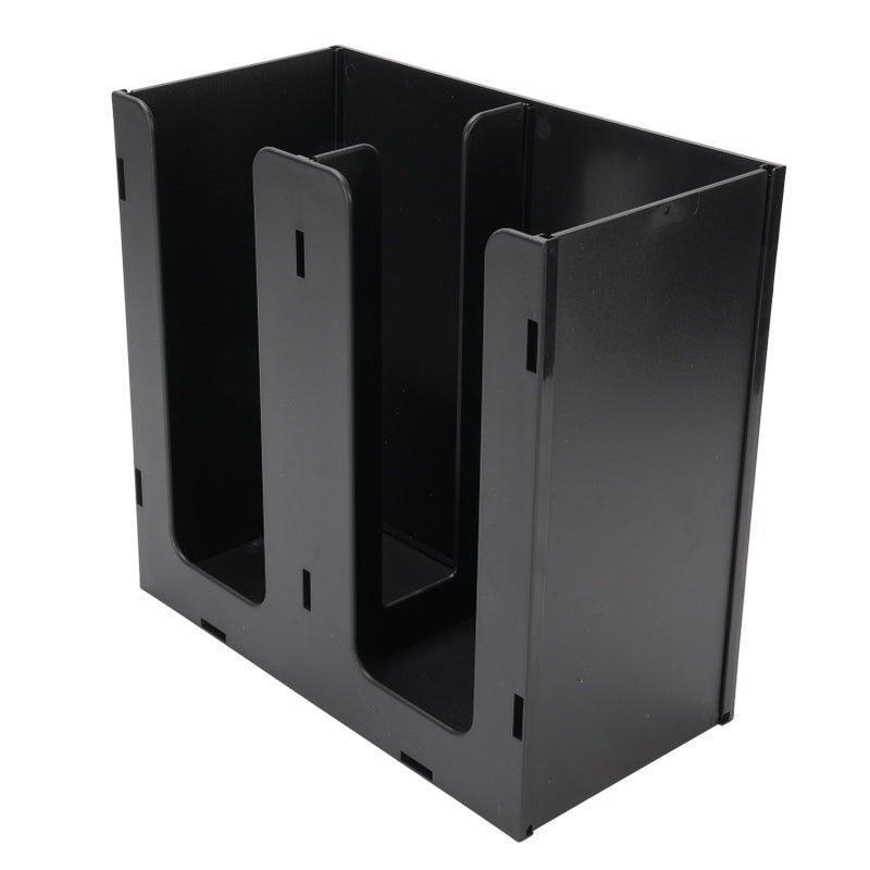 Acrylic Cup Dispenser With 2 Compartments For Coffee Shop Kitchen Countertop Commercial Use - Image 2