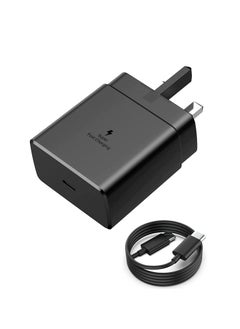 45W USB C Super Fast Charger USB C Plug for Samsung Galaxy S24/S24 Ultra/S23+/S23 Ultra/S23+/S22/S21 Ultra/S21+/S21/S20/Note20/Note10/S10/A55/A35/A34/A16/A15/A25,Galaxy Tab S8+/S9/S10 Ultra, Super F