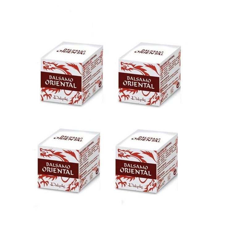 Deliplus Deliplus Oriental Corporal Balm Heat Effect 30ml Pack of 4
