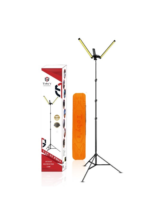 توبيز VIP 15 PRO Camping Light الأفضل للحفلات الخارجية والنزهات والشواء في الصحراء، مصباح Sanara متعدد الوظائف - Image 1