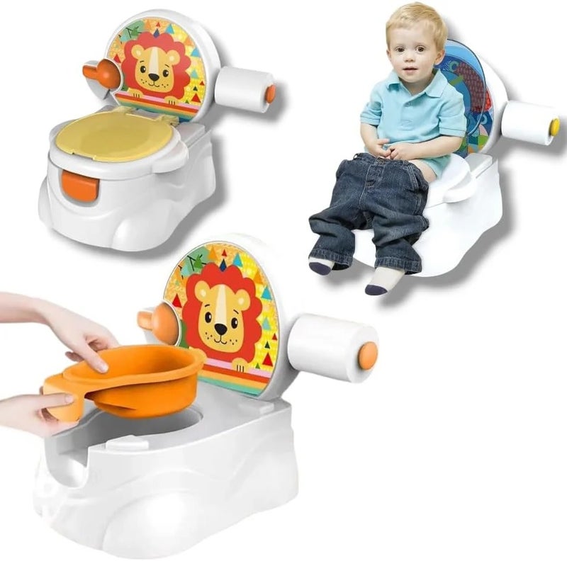 Chicco 3-in-1 Baby Potty Trainer Seat with Sounds, Music, and Removable Bowl - Image 2