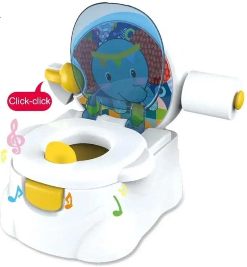 Chicco 3-in-1 Baby Potty Trainer Seat with Sounds, Music, and Removable Bowl - Image 3