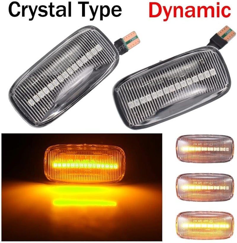 Dynamic Crystal Car Wing Mirror Indicators For Nissan Cefiro A32 A33 1994 2004 Turn Signal Lights Replacement - Image 3