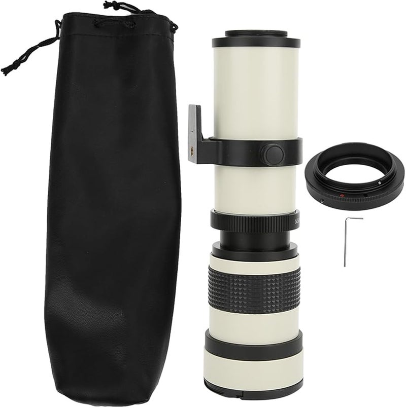 عدسة تيليفوتو يدوية معدنية كاملة 420-800 ملم لتصوير الحياة البرية - Image 2