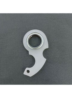 Noctilucent Keychain Fidget Spinner Relieve Boredom Light Trendy Fingertip Spinning Keyring Anti-Anxiety Portable-Color:2nd Gener Night 5.5g