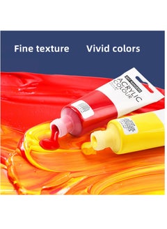 ART RANGERS Acrylic Paint Tube 75ma Content Pastel Orange  - Image 3