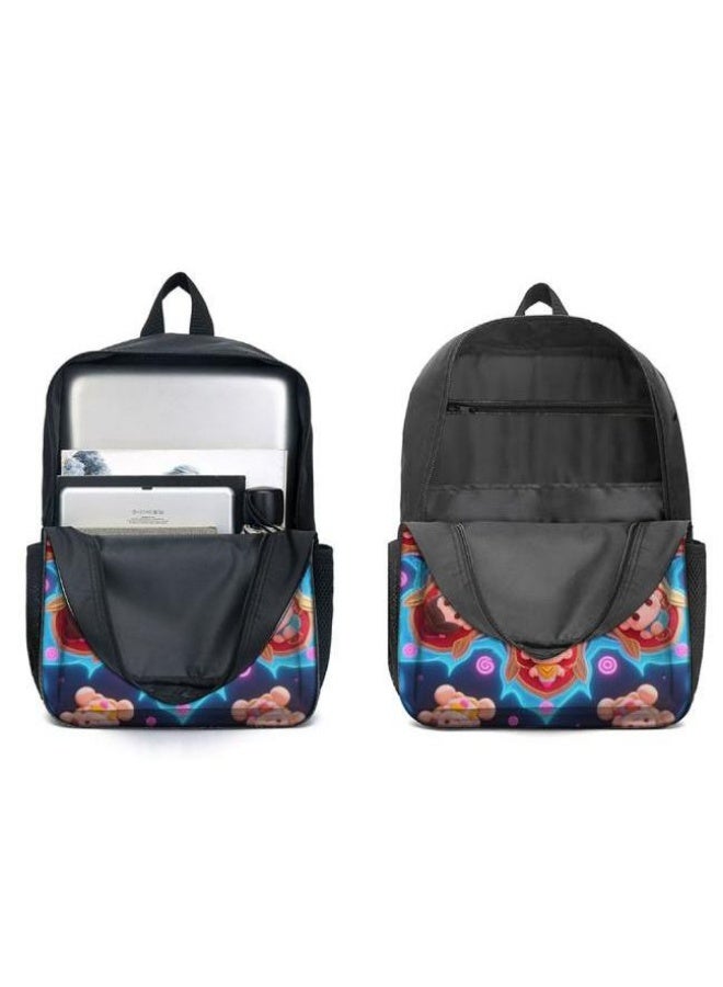 Bright Li Fire Unlock the new fashion of childish fun! Three-piece set of bags, cartoon elements for children and teenagers (students, children, friends' outings, mountain climbing, schooling, etc. can be used) - 24 - Image 4