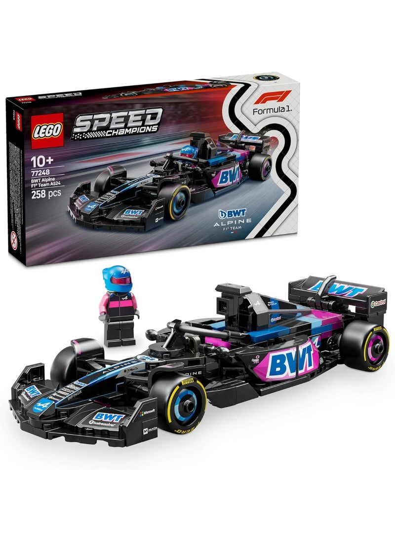 LEGO LEGO BWT Alpine F1 Team A524 Race Car Building Toy Set 77248  - Image 1