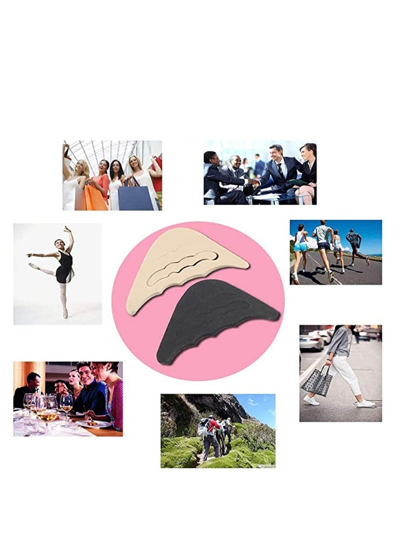 SOLARAE 4 Pair Shoe Filler, Toe Filler Inserts to Make Big Shoes FitÔºåAdjustable Unisex for Men Women, Pumps, Flats, Sneakers - Image 2