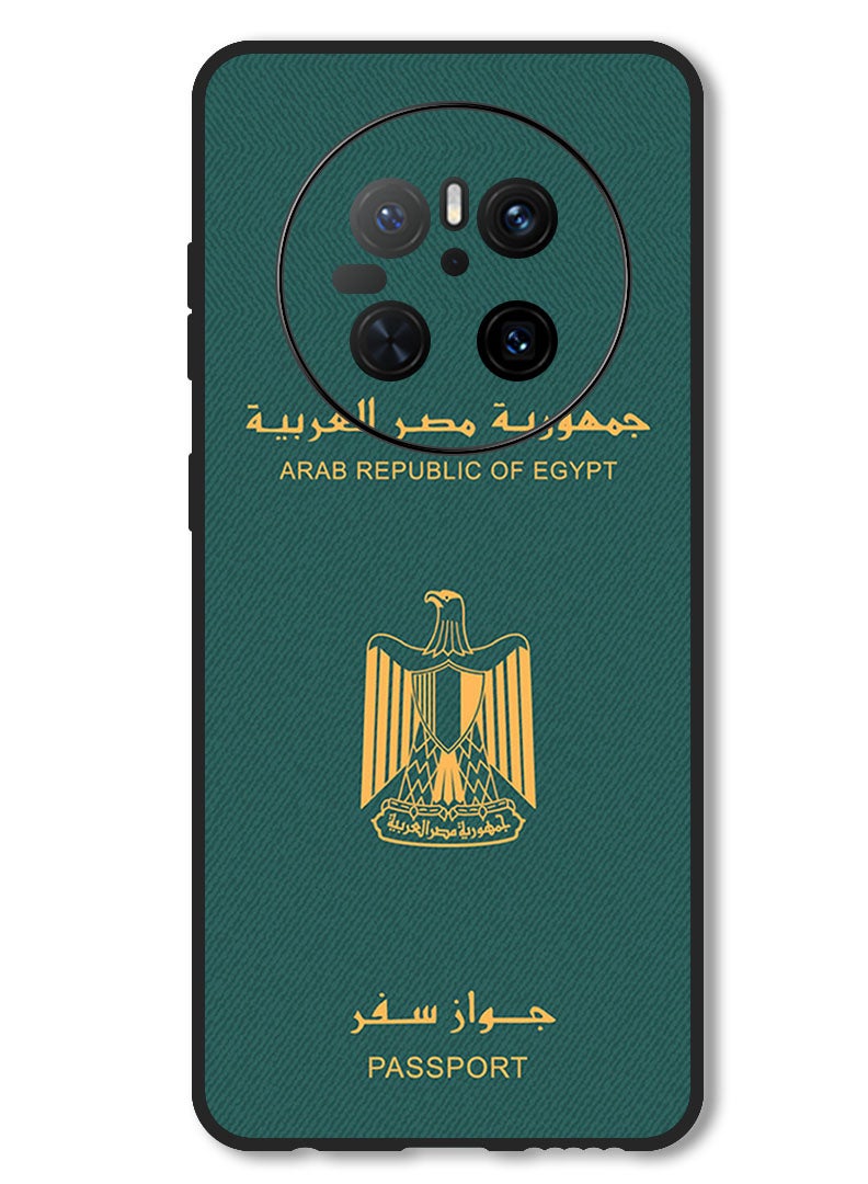 Theodor Case Compatible with Huawei Mate 70 Protection Shockproof Bumper Cover Egypt Passport - Image 1