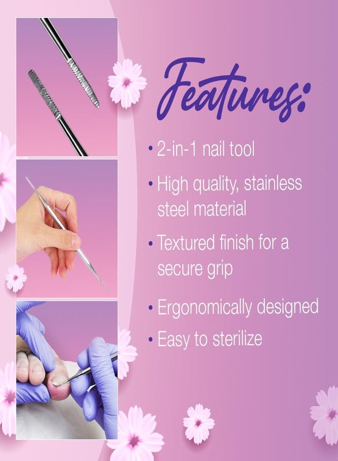 Flowery Flowery Pro Nail Lifter & File, High-Quality 2-in-1 Nail Tool - Image 5