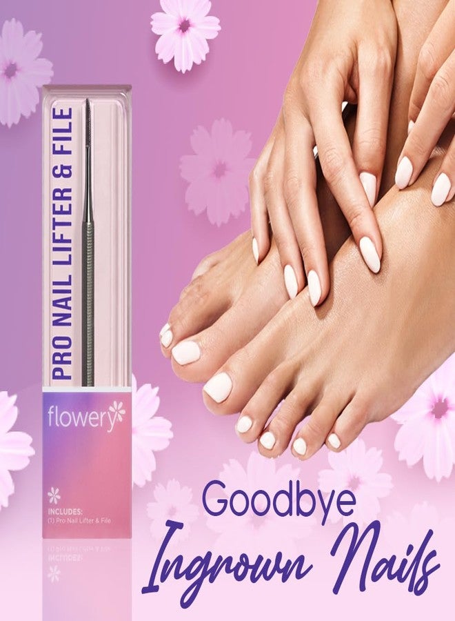 Flowery Flowery Pro Nail Lifter & File, High-Quality 2-in-1 Nail Tool - Image 3