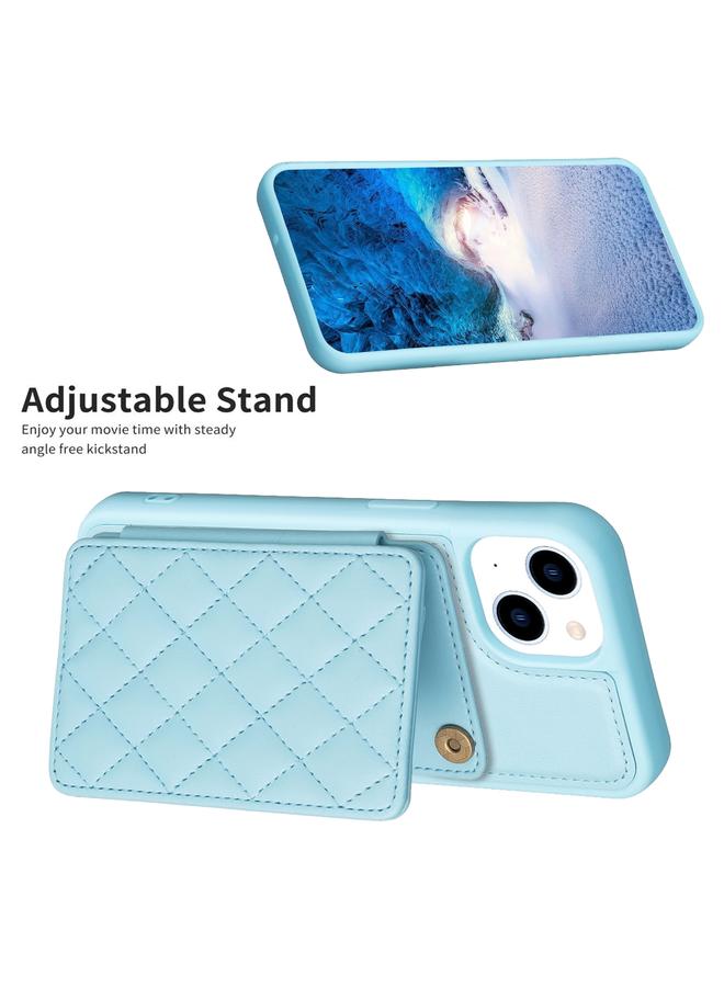 Zaboon Case For iPhone 11 BF25 Square Plaid Card Bag Holder Phone Case - Image 5