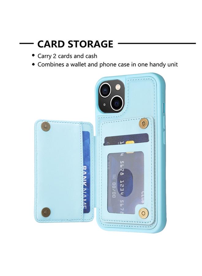 Zaboon Case For iPhone 11 BF25 Square Plaid Card Bag Holder Phone Case - Image 4