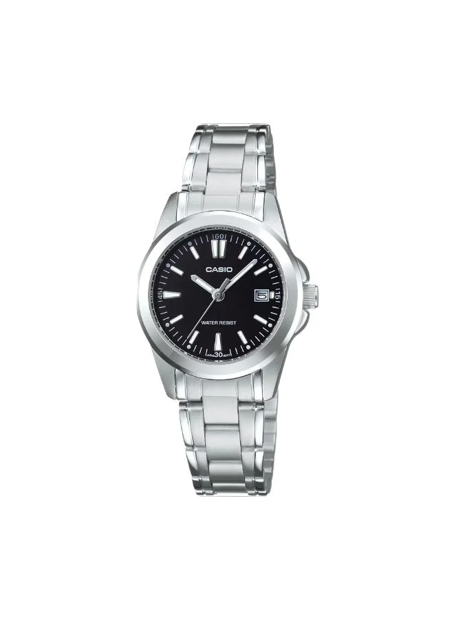 كاسيو Women's Stainless Steel Analog Watch LTP-1215A-1A2DF - 32X28  mm