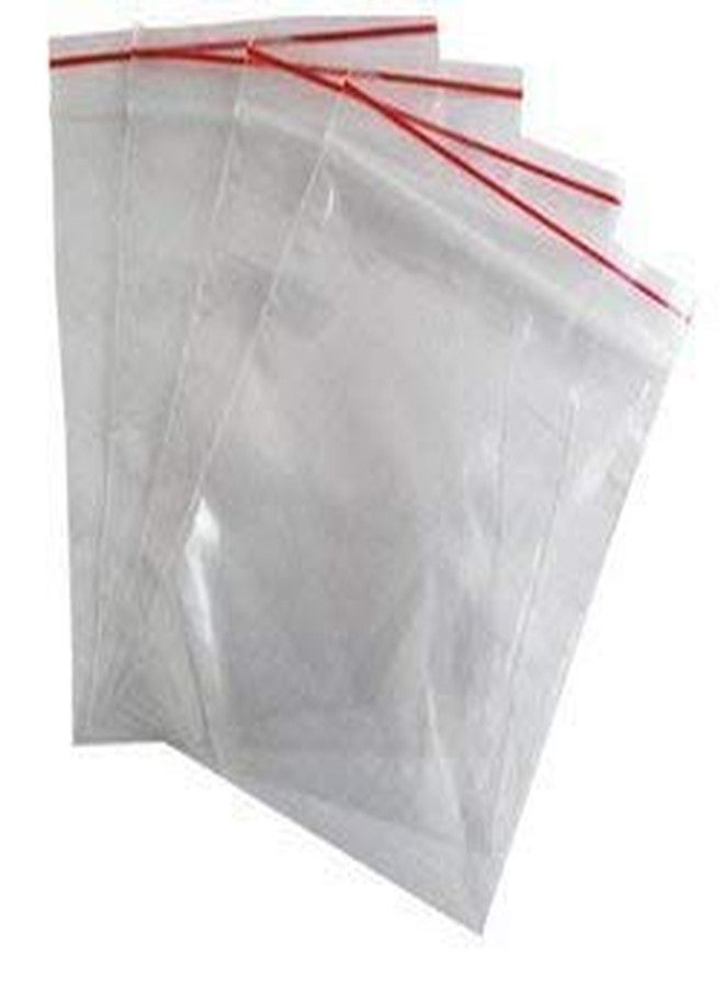 Grun أكياس بلاستيكية شفافة من نوع Grun Zip Lock، ذاتية الإغلاق، للتخزين، مقاس 4 × 6 بوصة، 200 قطعة - Image 1
