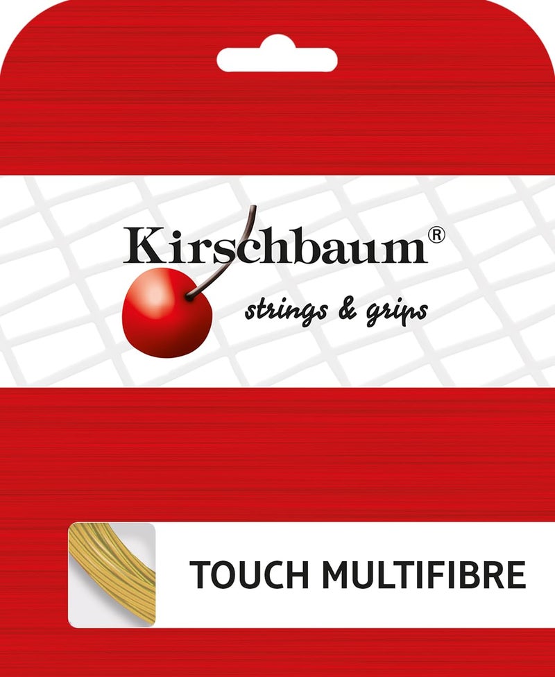 Kirschbaum Set Touch Multifibre Tennis String, 1.30mm/16-Gauge, Natural - Image 5