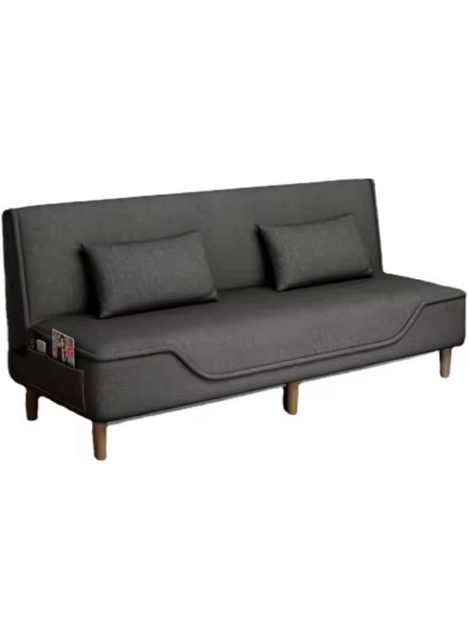 Zayn comforts Minimal Wood Frame Folding Sleeper Sofa Bed - Image 3