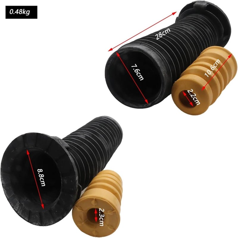 Wivplex Front Left Air Shock Absorber Dust Cover Set - Image 2