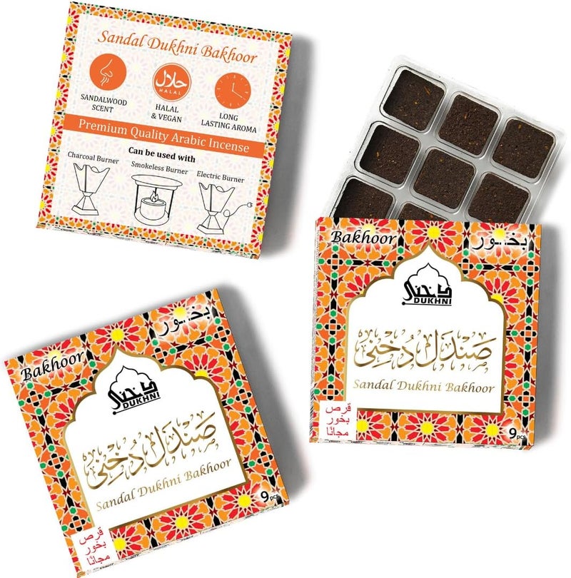 دخني عود بخور (صندل دخني - 3 عبوات) - Image 1