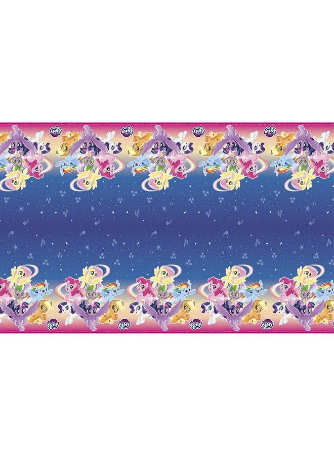 Unique Industries My Little Pony Rectangular Plastic Table Cover 54" X 84" 1 Pc - Image 3